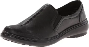 Easy Street Women's Ultimate Sneaker, Black, 10 X-Wide