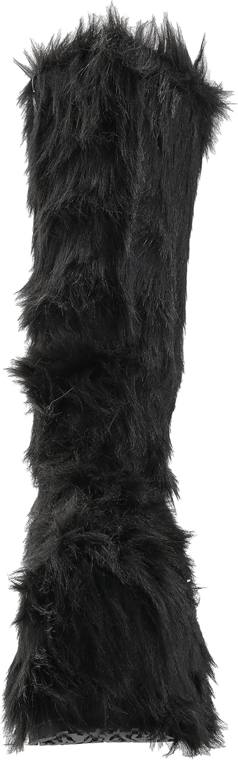 Ellie Shoes Women's 500-fuzz Chelsea Boot