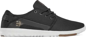 Etnies Men's Scout Skateboard Shoe, Black/White/Gum, 9.5 M US