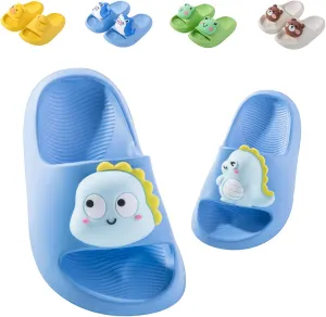 Fiedaz Kids Slides for Girls Boys Toddler Cloud Slides Animal Quick Drying Beach Slides Toddler Pool Shower Flip Flops Slippers