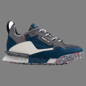 Field Classic Sneaker (Blue/Grey/Wht)