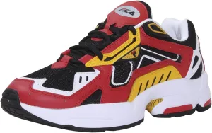 Fila Mens Archive Rjv Sneaker, Adult, Black/Red/White, 10 M US
