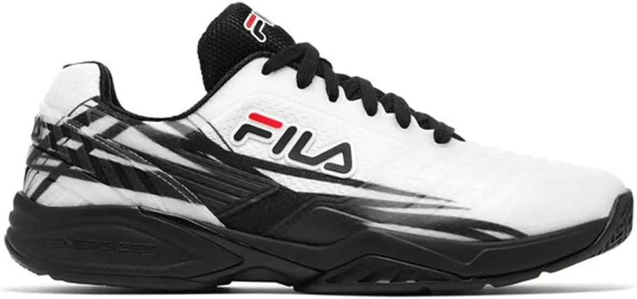 Fila Men's Axilus 2 Energized Sneaker, White/Black/Black, 8.5