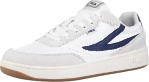 FILA Men's Sneaker, White Navy, 6.5