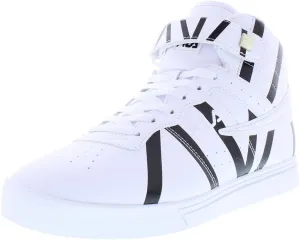 Fila Men's Vulc 13 Stripe T Sneaker,White Black,10
