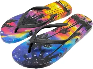 Flip Flops for Women Slip on Walking Thong Sandals Arch Support Beach Pool Slide Slippers