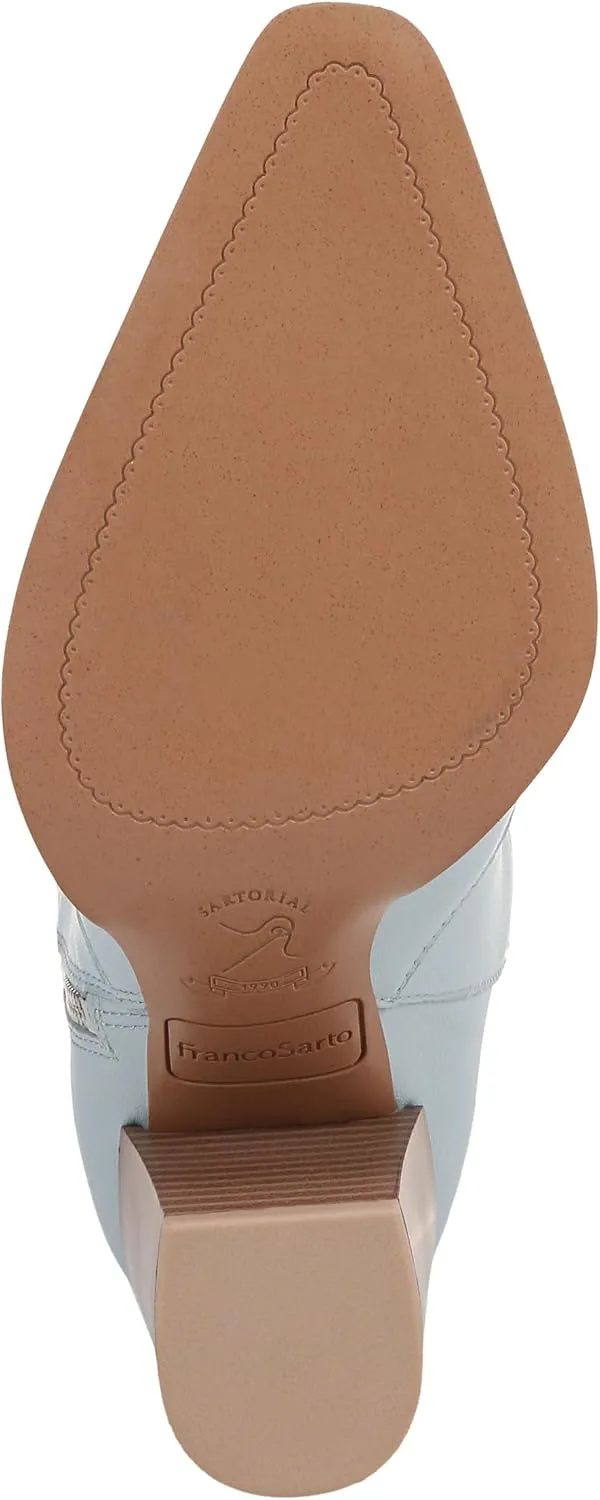 Franco Sarto Womens Jaxon Mid Calf Heeled Boot