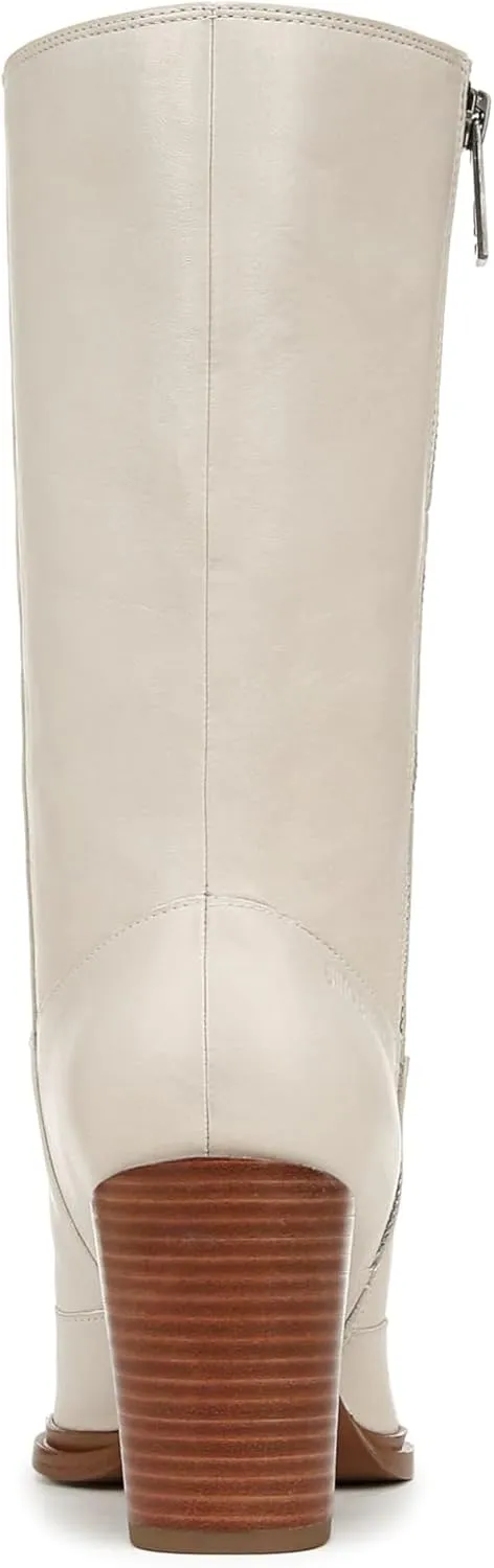 Franco Sarto Womens Jaxon Mid Calf Heeled Boot