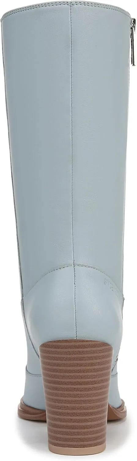 Franco Sarto Womens Jaxon Mid Calf Heeled Boot