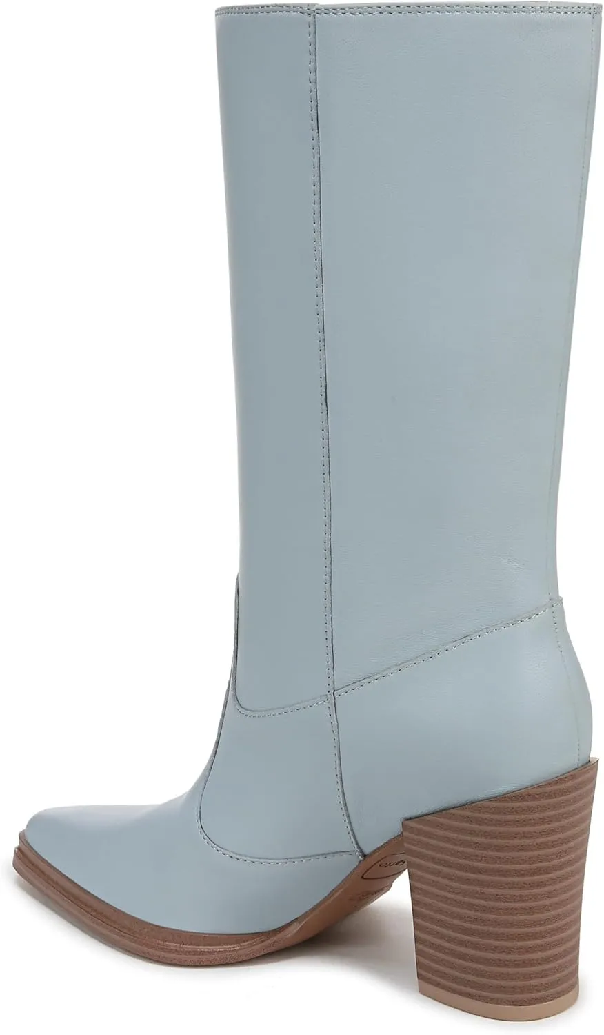Franco Sarto Womens Jaxon Mid Calf Heeled Boot