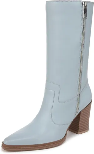 Franco Sarto Womens Jaxon Mid Calf Heeled Boot