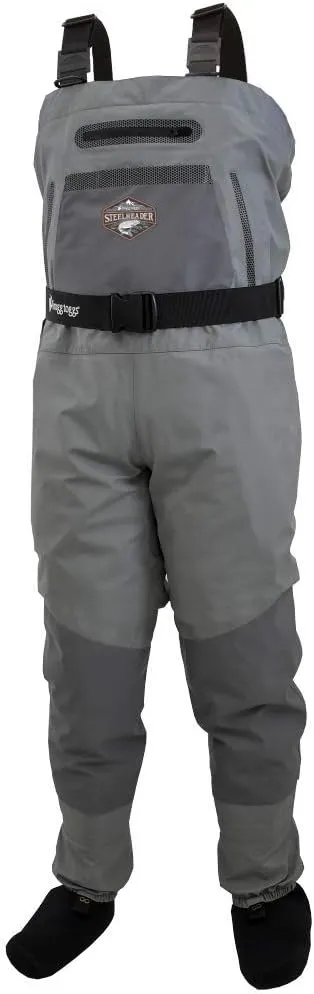 FROGG TOGGS Steelheader Reinforced Nylon Insulated Stockingfoot Chest Waterproof Fishing Wader for Fishing