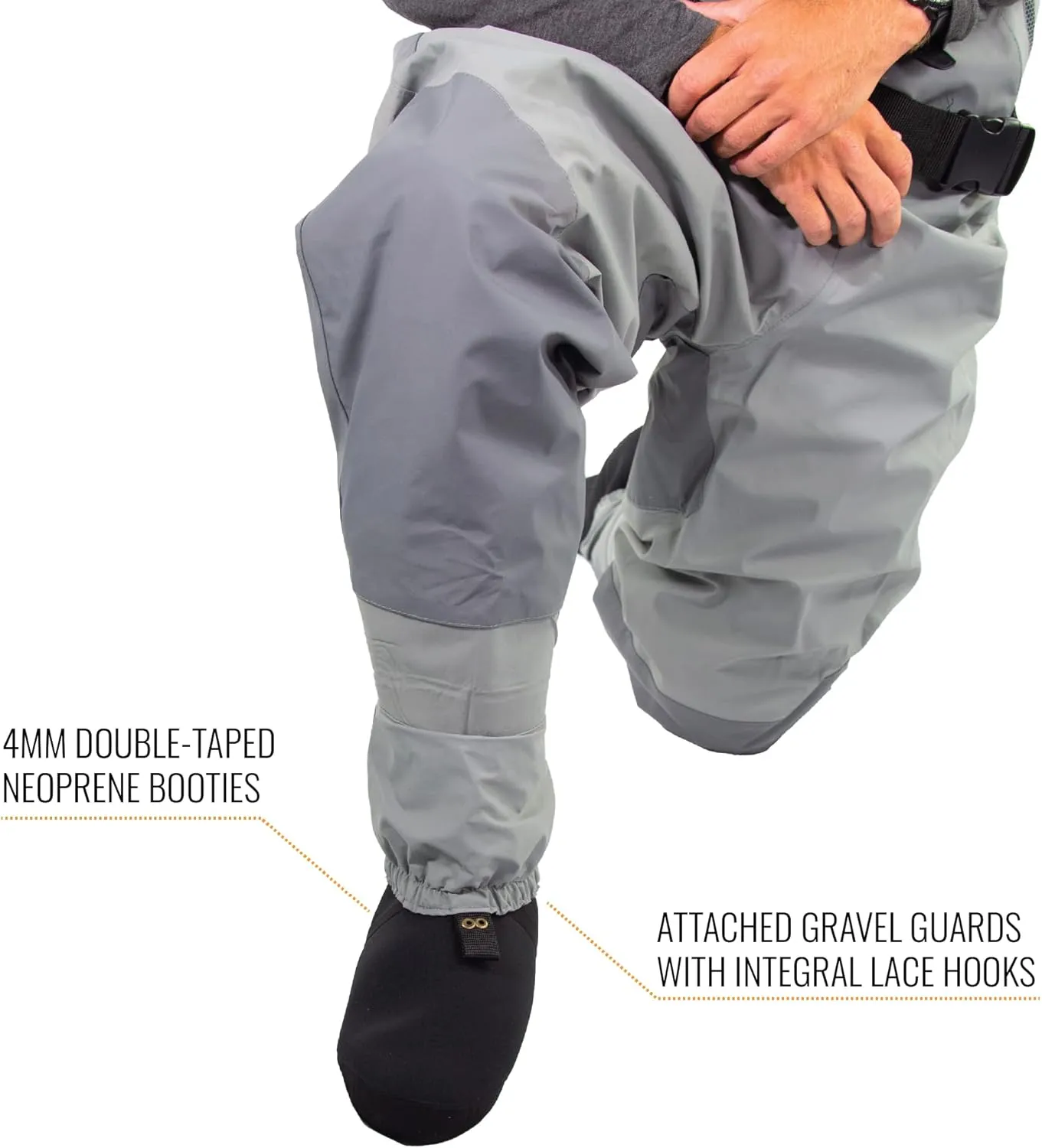 FROGG TOGGS Steelheader Reinforced Nylon Insulated Stockingfoot Chest Waterproof Fishing Wader for Fishing