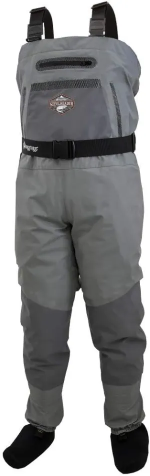 FROGG TOGGS Steelheader Reinforced Nylon Insulated Stockingfoot Chest Waterproof Fishing Wader for Fishing