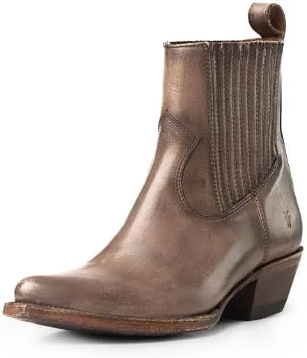 Frye Sacha Chelsea Boots for Women - Premium Leather, Stylish Ankle Booties, Comfortable All-Day Wear, Versatile Fashion Staple