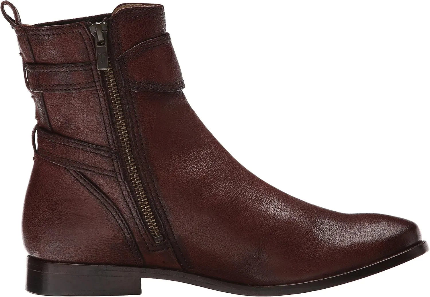 FRYE Women's Anna Gore Short Buffalo Leather Boot