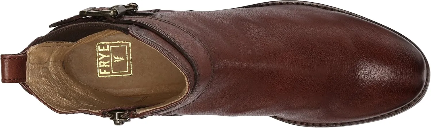 FRYE Women's Anna Gore Short Buffalo Leather Boot