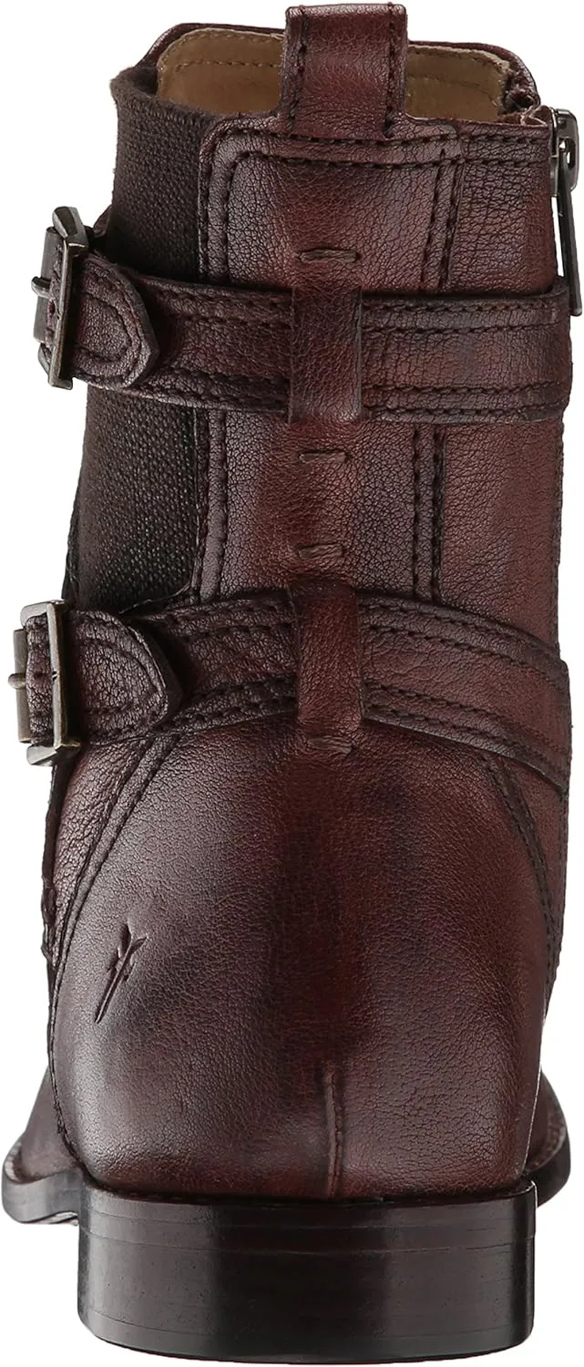 FRYE Women's Anna Gore Short Buffalo Leather Boot