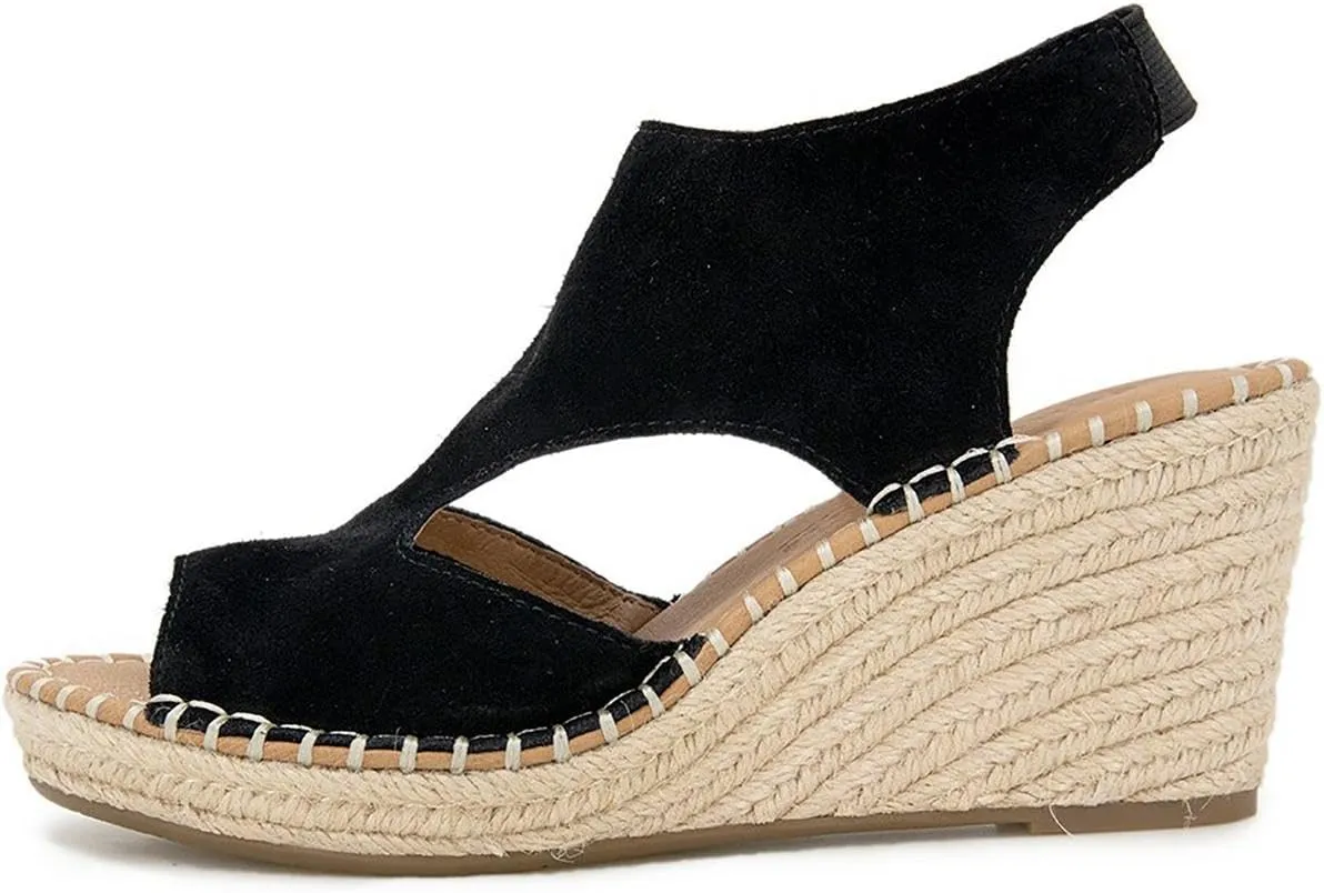 Gentle Souls by Kenneth Cole Women's Cody Espadrille Wedge Sandal