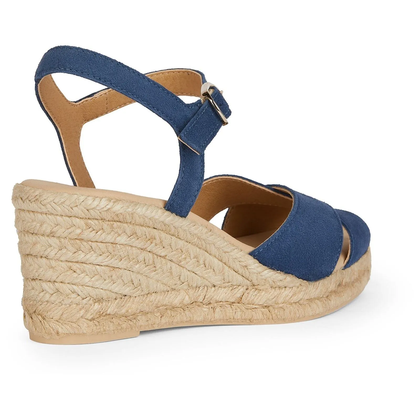 Geox Women's D Gelsa Low C Sandals in Navy