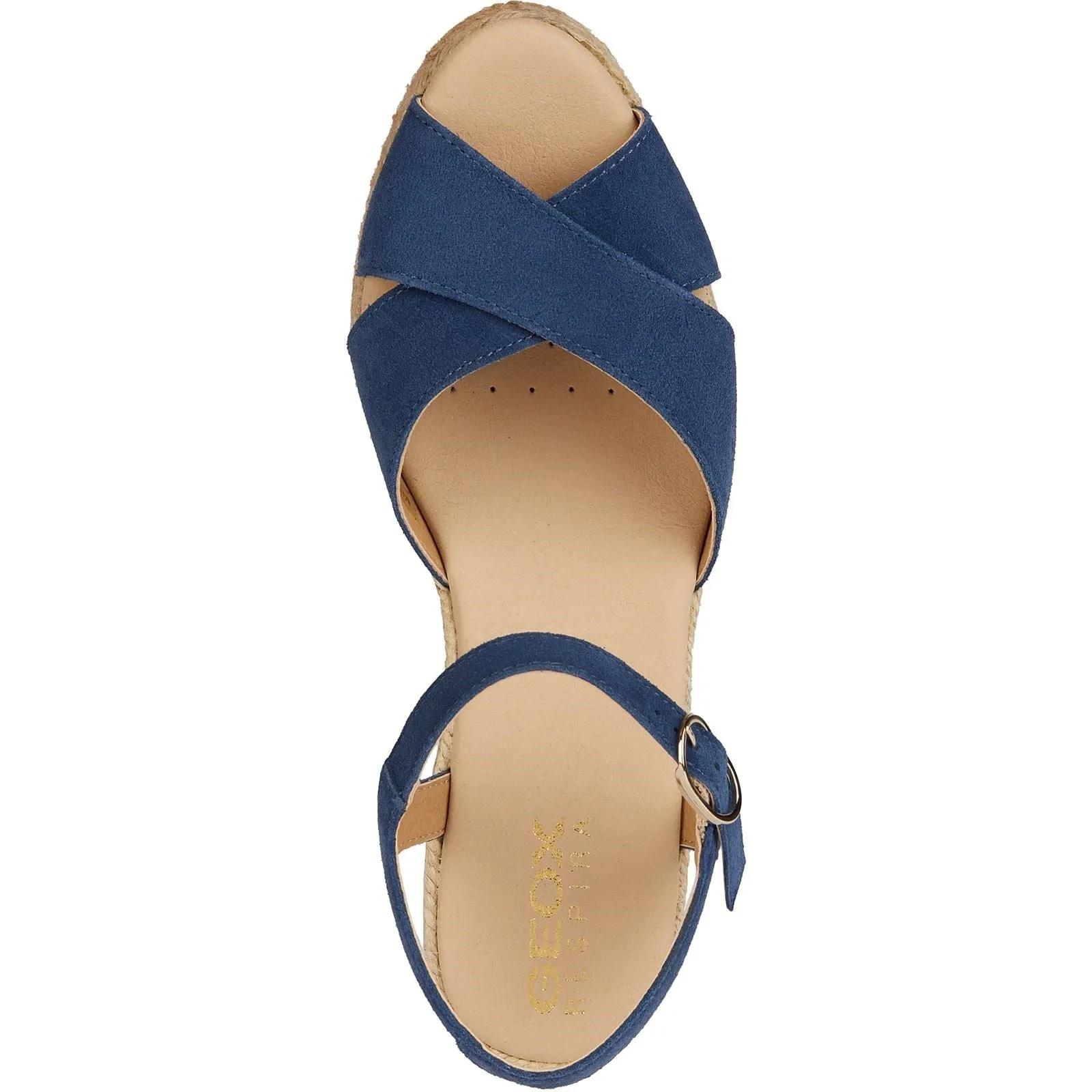 Geox Women's D Gelsa Low C Sandals in Navy