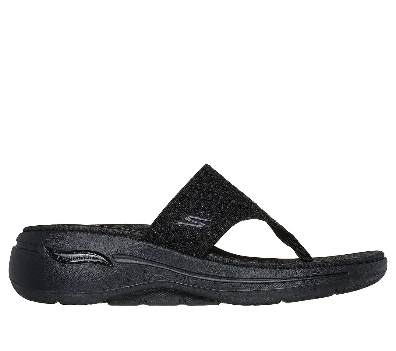 GO WALK ARCH FIT SANDAL SANDALS - BLACK BLACK