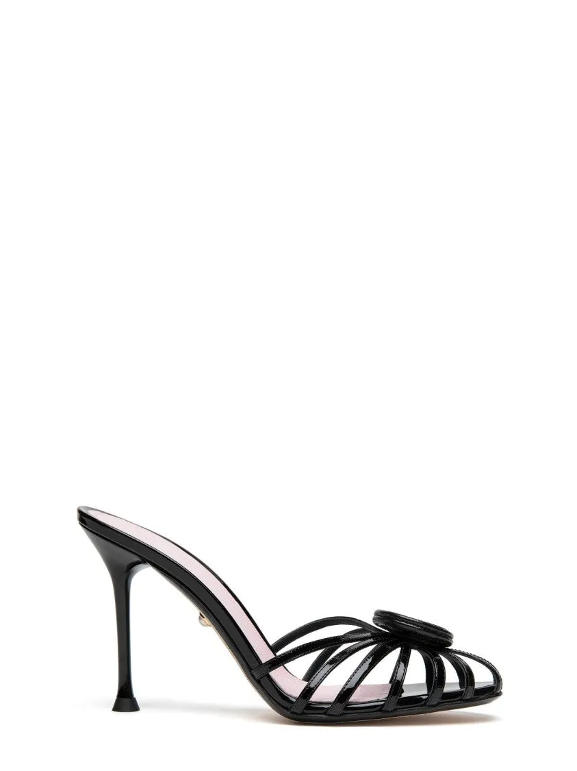 Gummy 095 Mule Patent Black