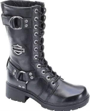 Harley-Davidson Women's EDA Leather Motorcycle Casual Boot