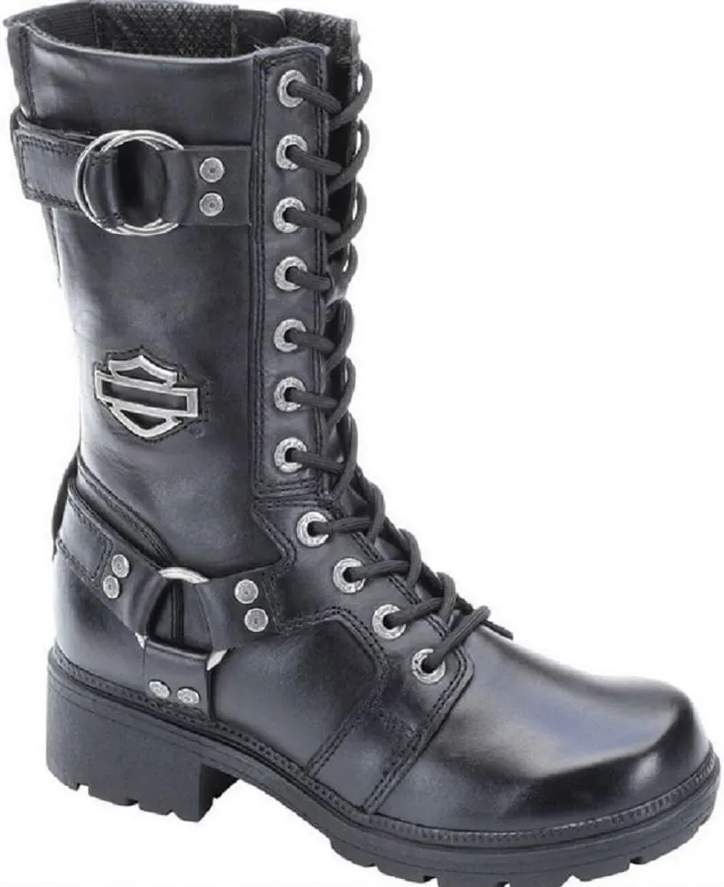 Harley-Davidson Women's EDA Leather Motorcycle Casual Boot