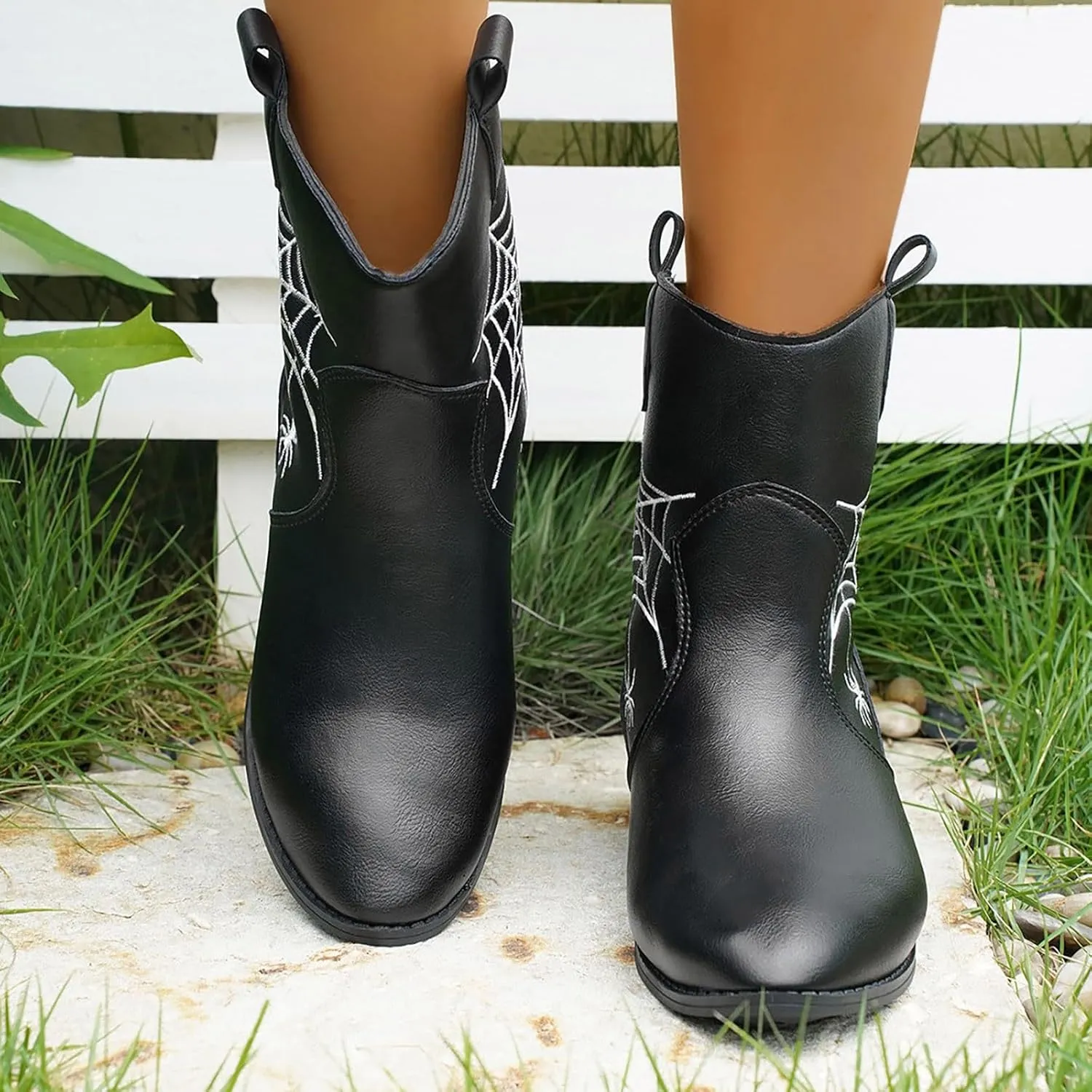 High Heel Ankle Boots for Women Black Boots Women Womens Lace Up Boots Women's Winter Boot Womens Leather Ankle Boots Low Heel Ankle Booties Wedge Heel