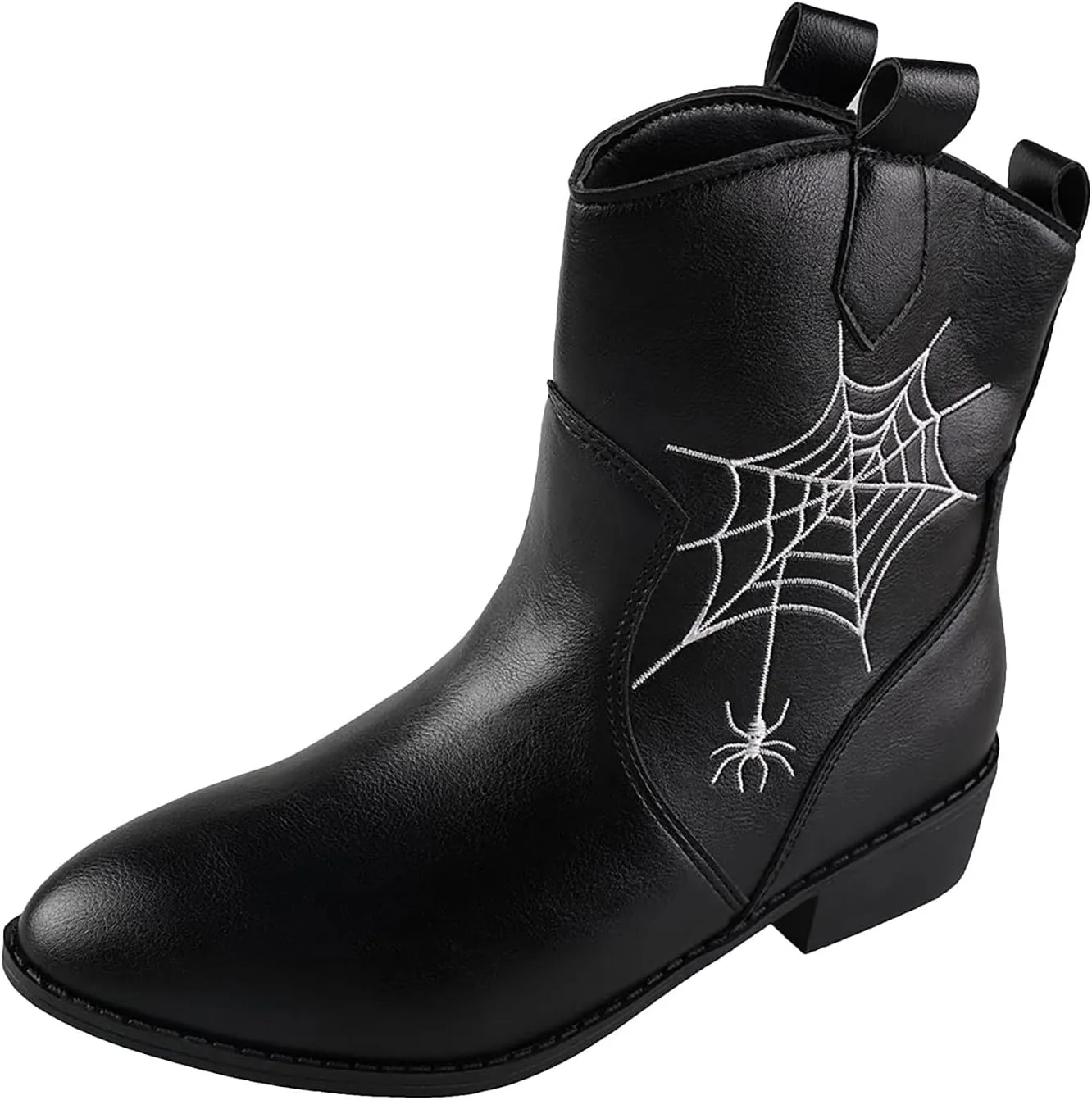 High Heel Ankle Boots for Women Black Boots Women Womens Lace Up Boots Women's Winter Boot Womens Leather Ankle Boots Low Heel Ankle Booties Wedge Heel