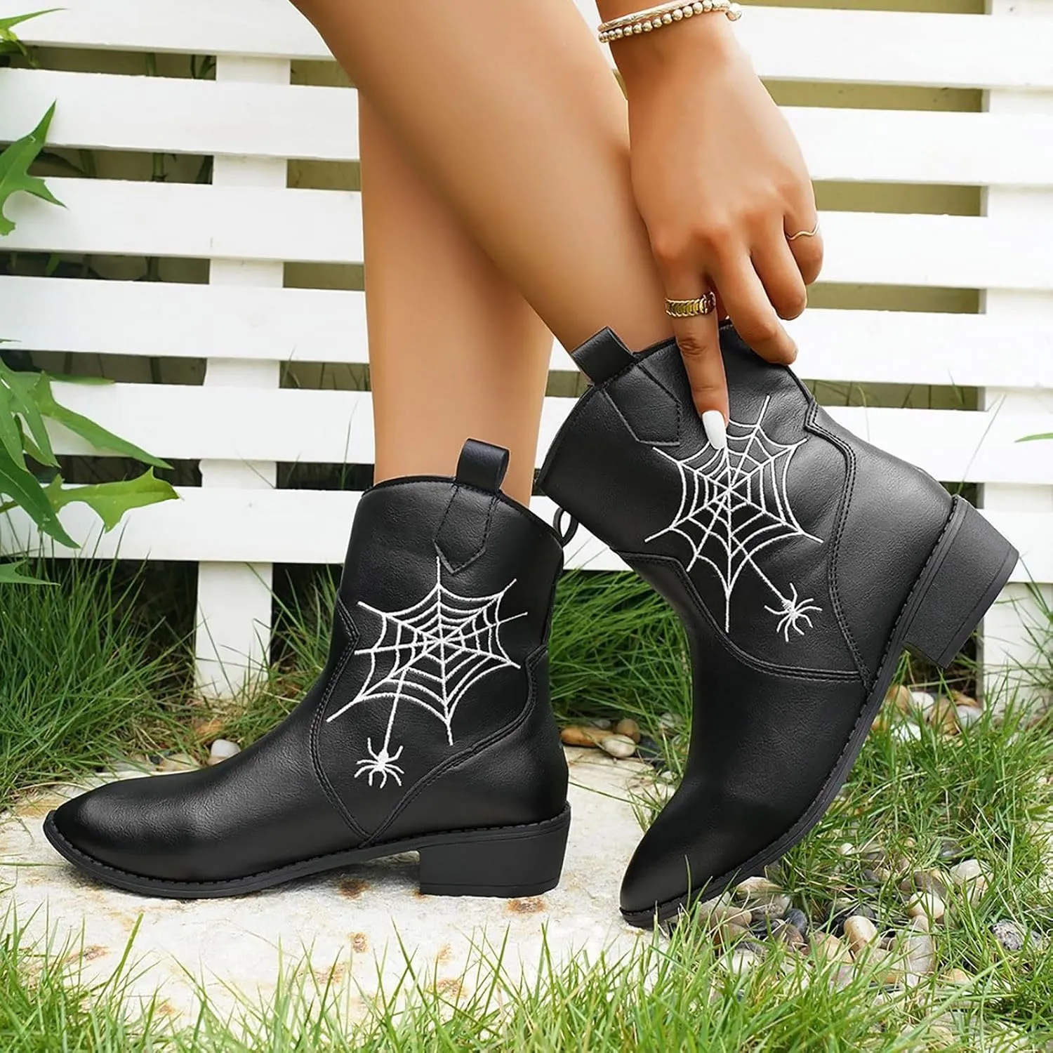 High Heel Ankle Boots for Women Black Boots Women Womens Lace Up Boots Women's Winter Boot Womens Leather Ankle Boots Low Heel Ankle Booties Wedge Heel