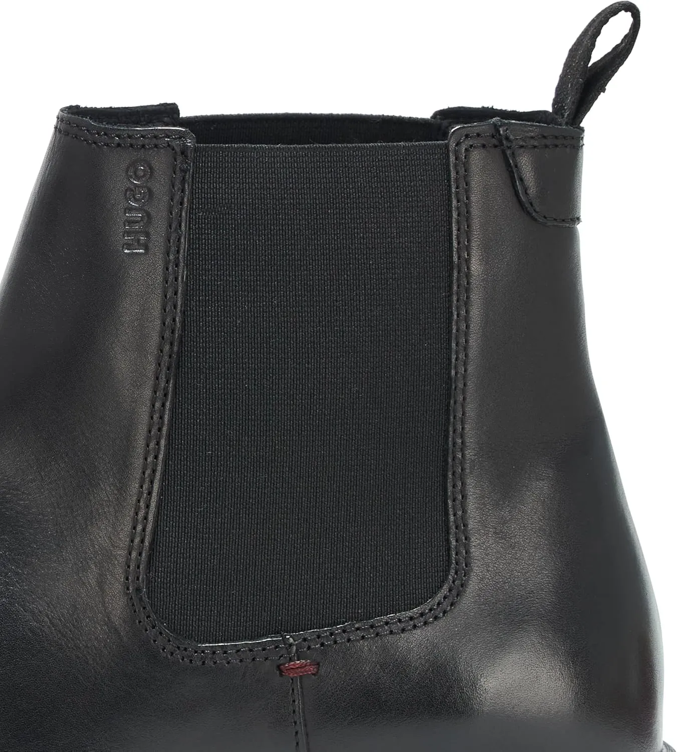HUGO Men's Brushed Leather Chelsea Boot Chukka