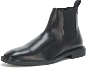 HUGO Men's Brushed Leather Chelsea Boot Chukka