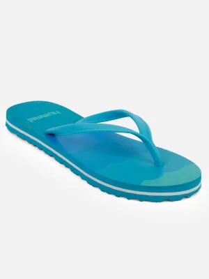 Hummel Woyla Women Blue Flip-Flops
