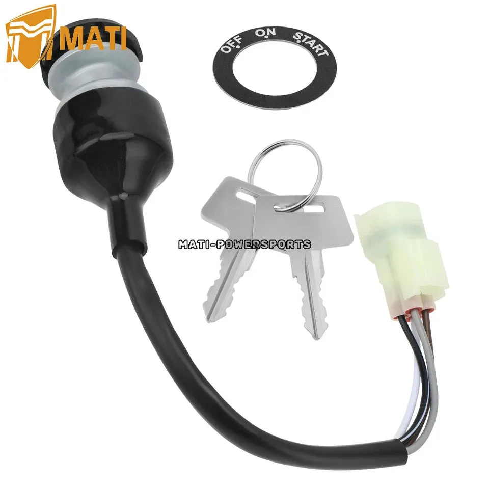 Ignition Key Switch for Kawasaki Mule KAF700 2019-2024 PRO-MX EPS/EPS Camo/EPS LE 27005-Y006