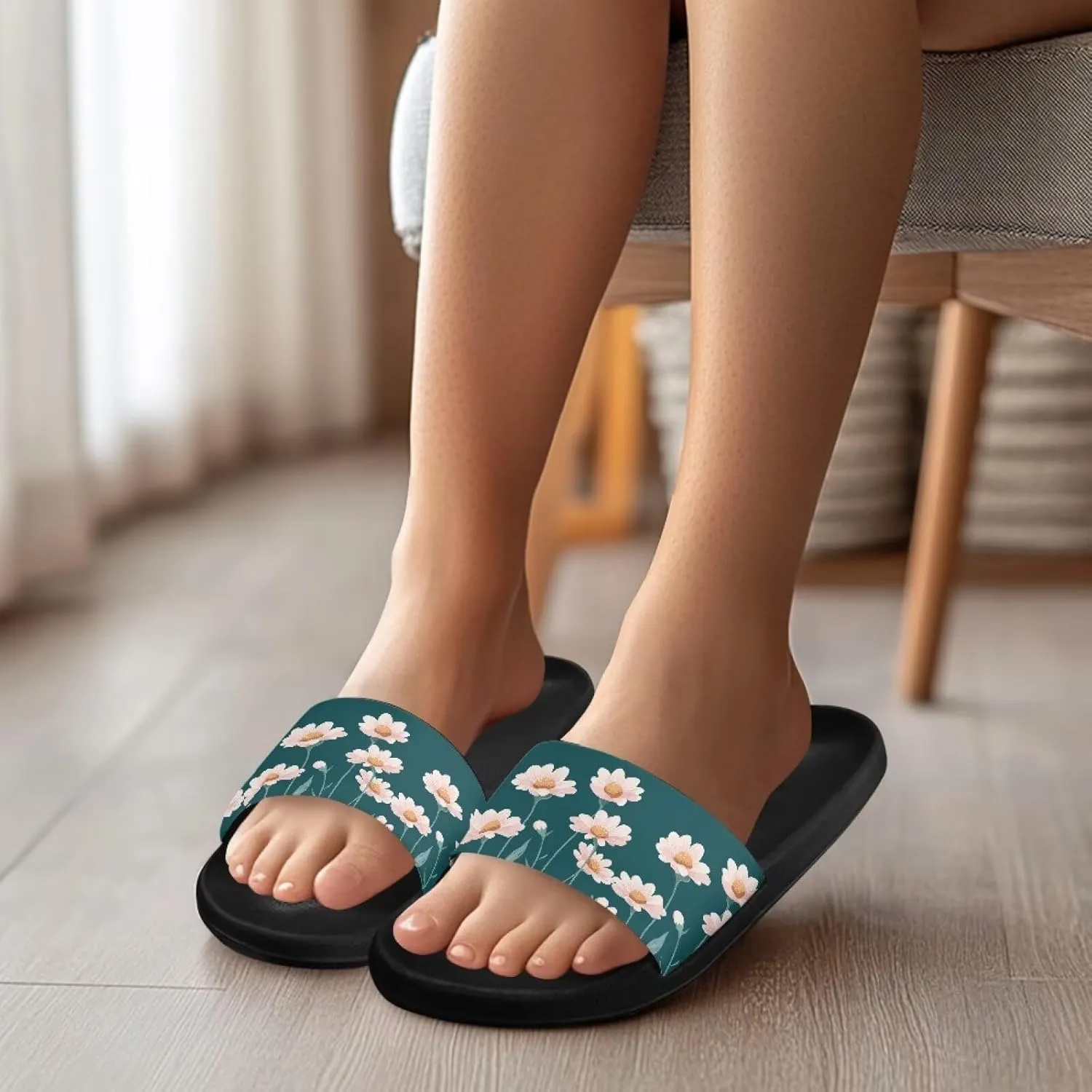 Increase Platform Flip Flops - Anti-Slip Outdoor Sandals for Beach, Pool, and Travel