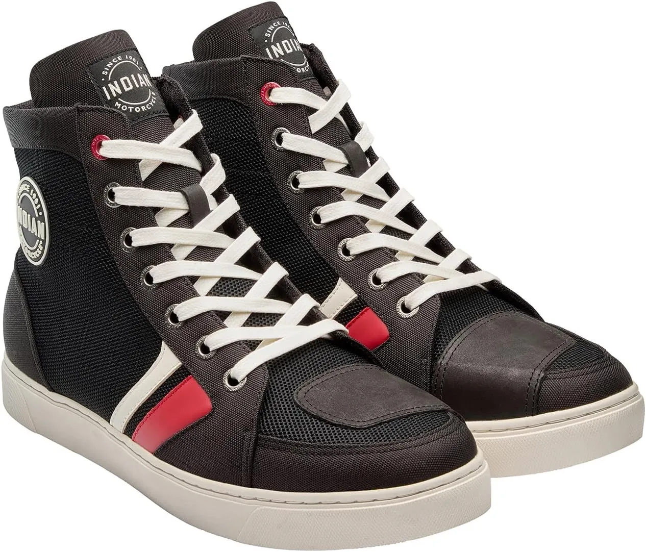 Indian Motorcycle Men's Milestone Mesh Sneaker, Black