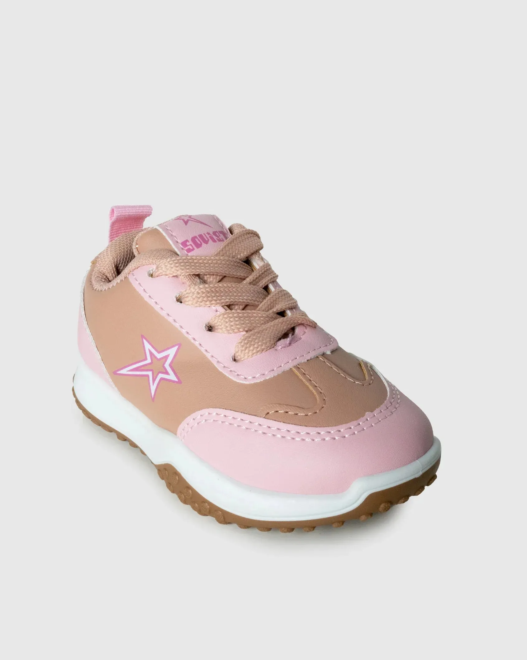 Infants Gray - Low Cut PU Sneaker