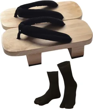 Japanese Wooden Clogs for Indoor And Outdoor Use