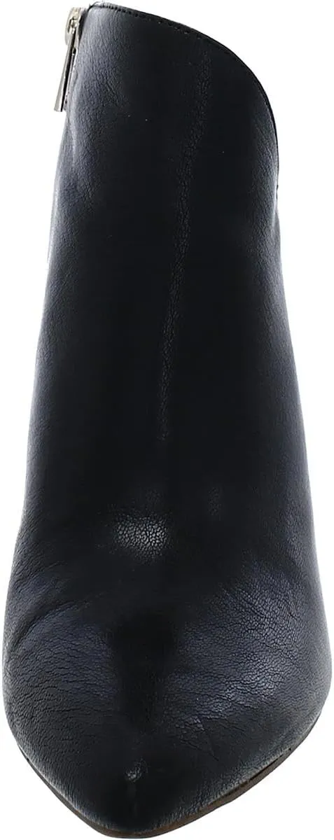 Jessica Simpson Womens Abrina Leather Block Heel Shooties