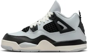 Jordan Little Kid's 4 Retro Pure Platinum/Metallic Gold (FZ8586 070)