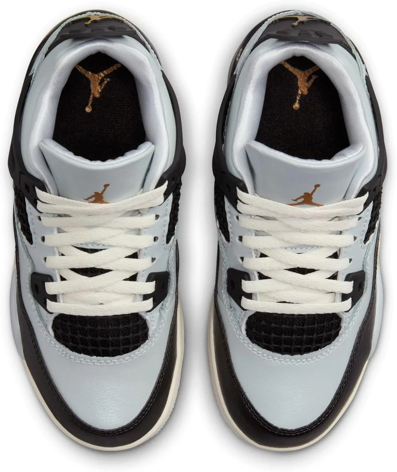 Jordan Little Kid's 4 Retro Pure Platinum/Metallic Gold (FZ8586 070)