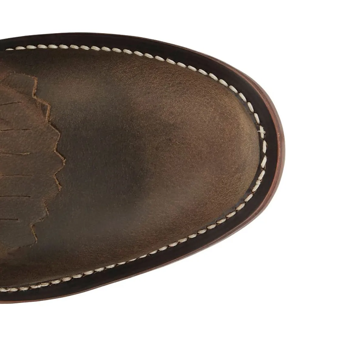 Justin Back Men Footwear Western Roper Drenna 7" Lace- Up Roper Color Khaki (#RP501)