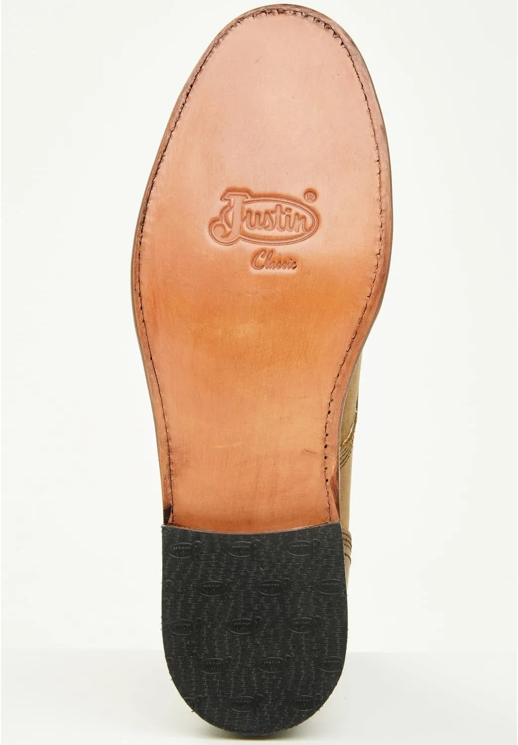 Justin Boot Company Men`s Justin Drennan Brown Water Buffalo 7In Lace Up Roper