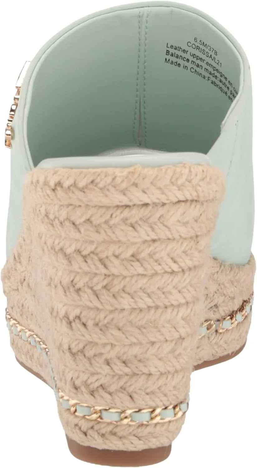Karl Lagerfeld Paris Women's Corissa Slip on Espadrille Wedge Sandal