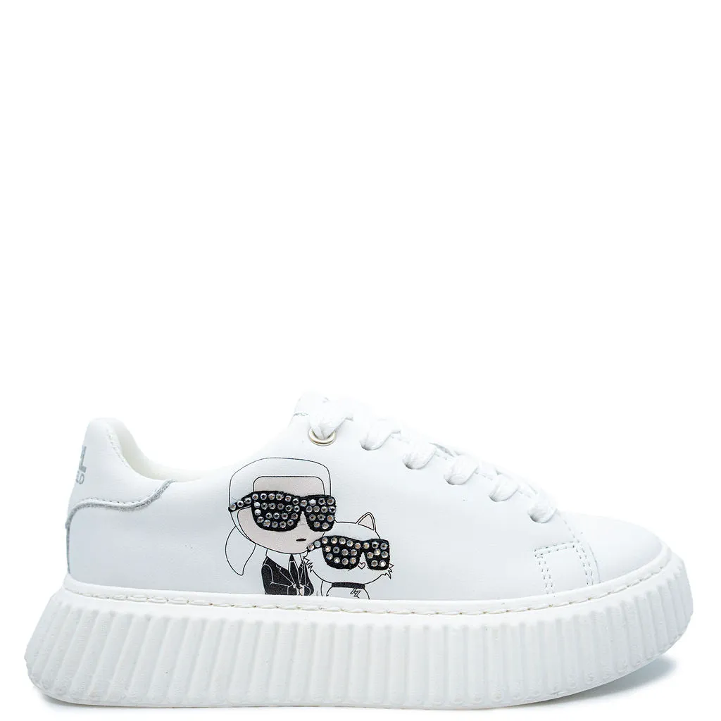 Karl Lagerfeld White Logo Chunky Sneaker