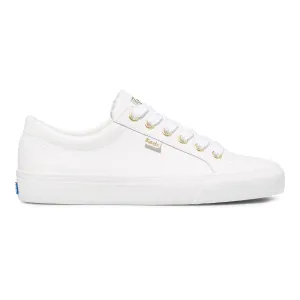 Keds Jump Kick Leather White Gold