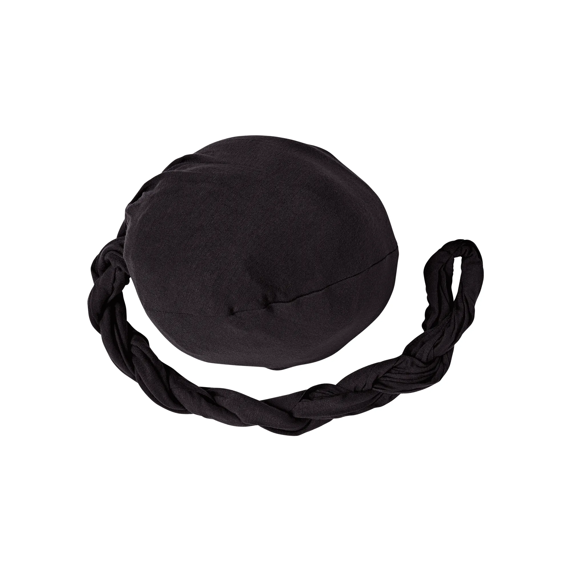 KISS Colors & Care Premium Satin-Lined Halo Turban & 2 Wave Cap, Black