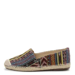 Knowledgeable staff Multi Innovative functionality Rounded Espadrille Bobi Color Toe Purple Schutz Slip-On Shoes Flat Canvas